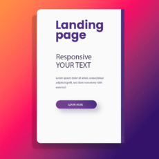 Landing page