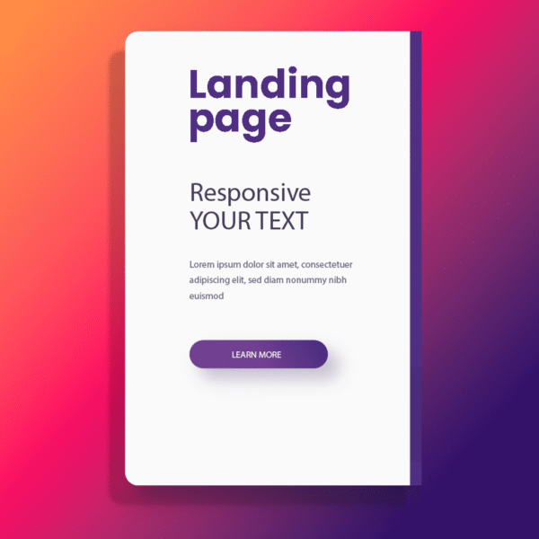 Landing page