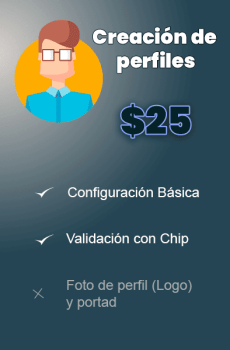 Creación de perfiles BÁSICO (Facebook, Instagram y Tiktok)