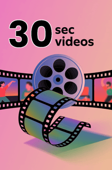 Videos cortos (30 sec)